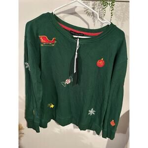 New Jane & Delancey Holiday Shirt SIZE Medium